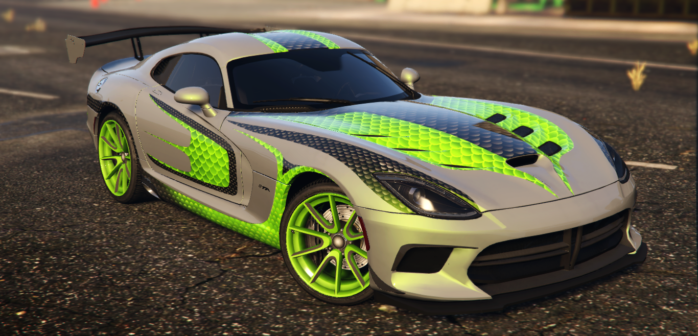  Dodge Viper SRT TA Venomous Livery - GTA5-Mods.com